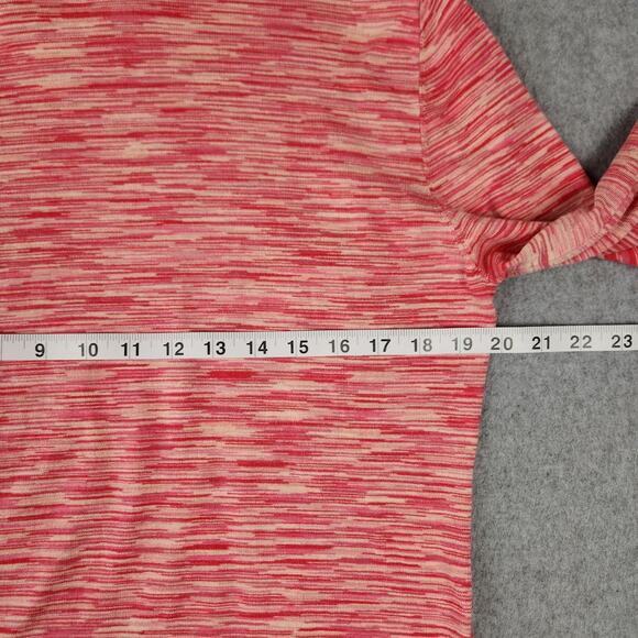 Sundance Turtleneck Womens Size XL Marled Pink Long Sleeve - Picture 9 of 11